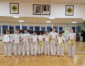 Budo Akademie München - Kinder Gürtelprüfung Gruppe 1